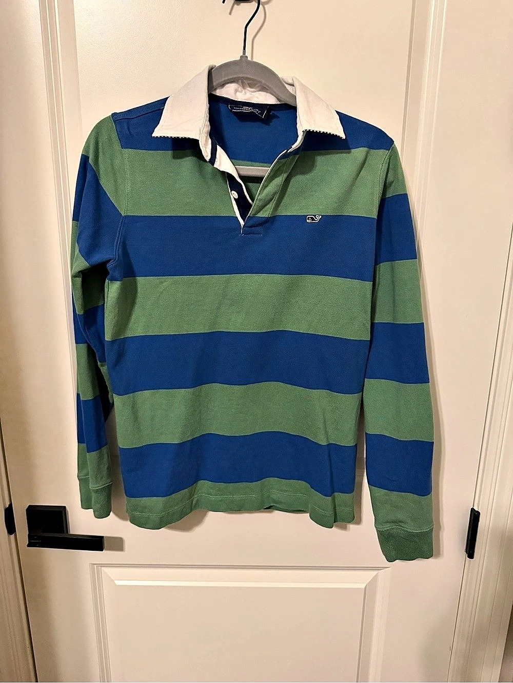 vineyard vines Boys’ Striped Long Sleeve Rugby Shirt